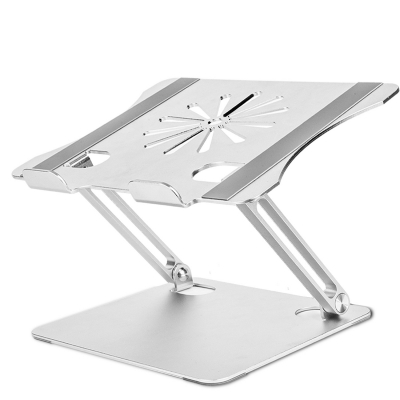 Laptop Stand, HengLiSam Ergonomic Adjustable Laptop Stand Riser Portable with Heat-Vent , Laptop Holder Compatible for MacBook Air Pro, Dell, HP, Lenovo More 10-17